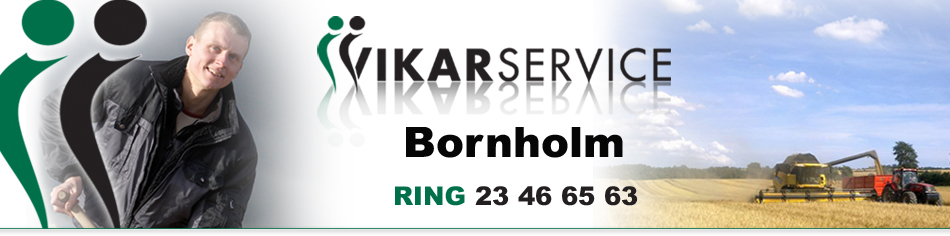 VikarService - Vi k�rer p� hele Bornholm